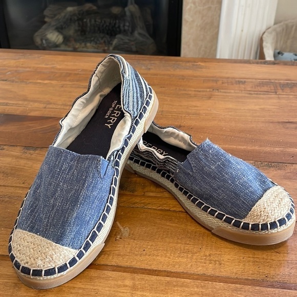 SPERRY Top Sider Espadrilles Size 7 - Picture 1 of 13